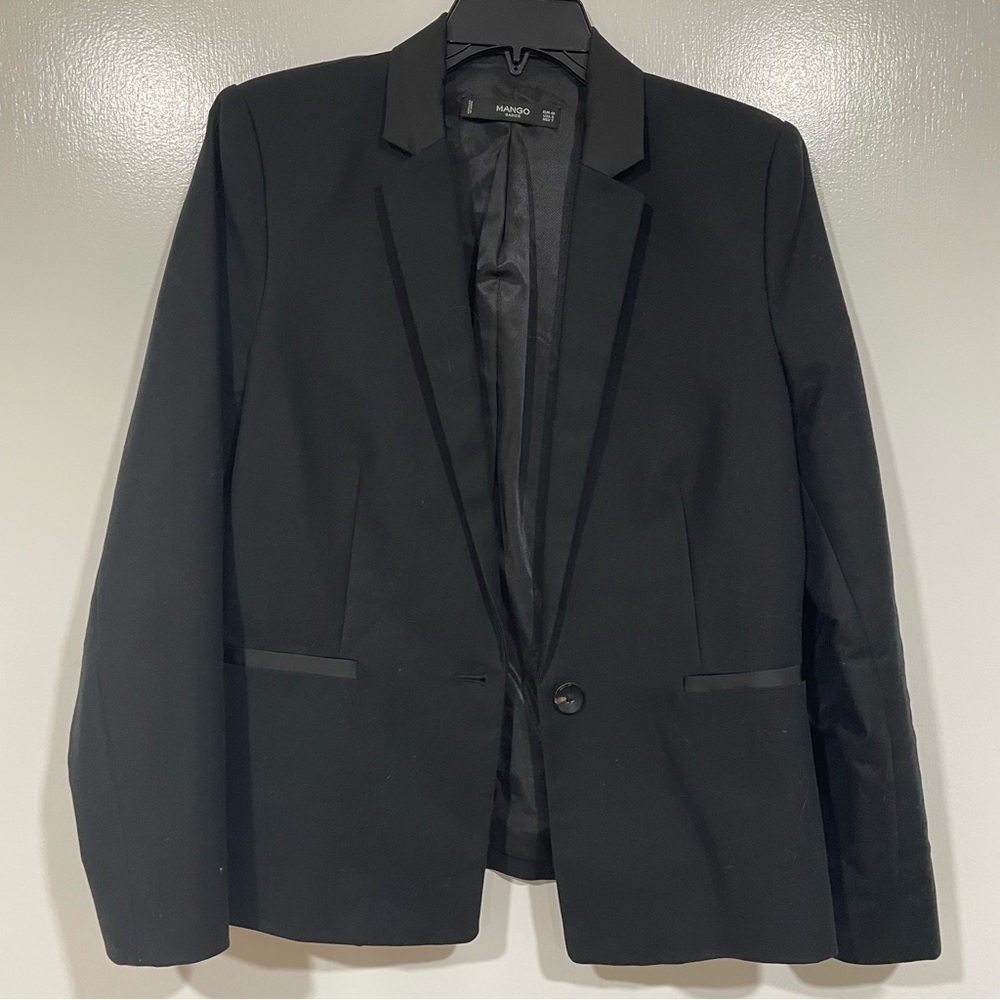MANGO Womens Black blazer 8